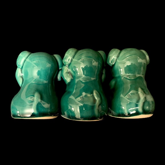 PIGS HEAR NO- SEE NO- SPEAK NO NWT - Picture 5 of 7